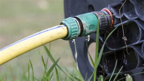 Why Your Garden Hose Is Leaking at the Connection Point